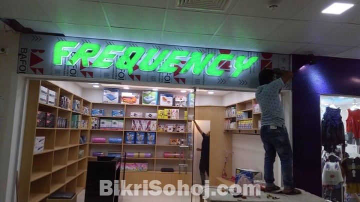 Acrylic 3D Box letter, Lighting Signboard  Making